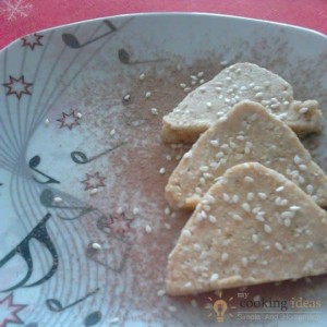 Homemade TOBLERONE