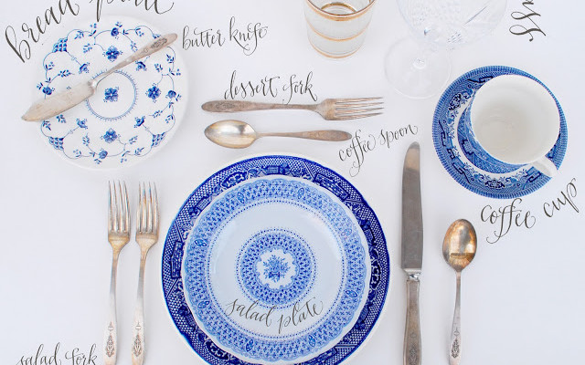 The Right Way to Set a Festive Table