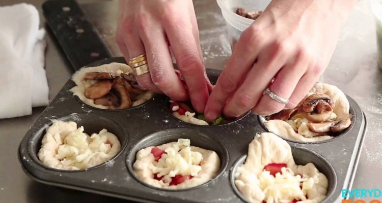 How To Make Savory Muffins For 3 Minutes