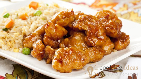 The Unusual Asian Cuisine - Chicken With Orange