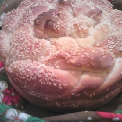 Decorated Homemade Bread