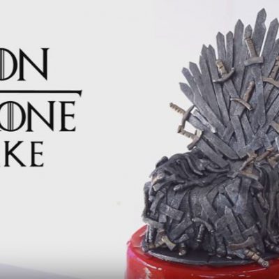 The “Iron Throne” – Incredible Game Of Thrones Cake !
